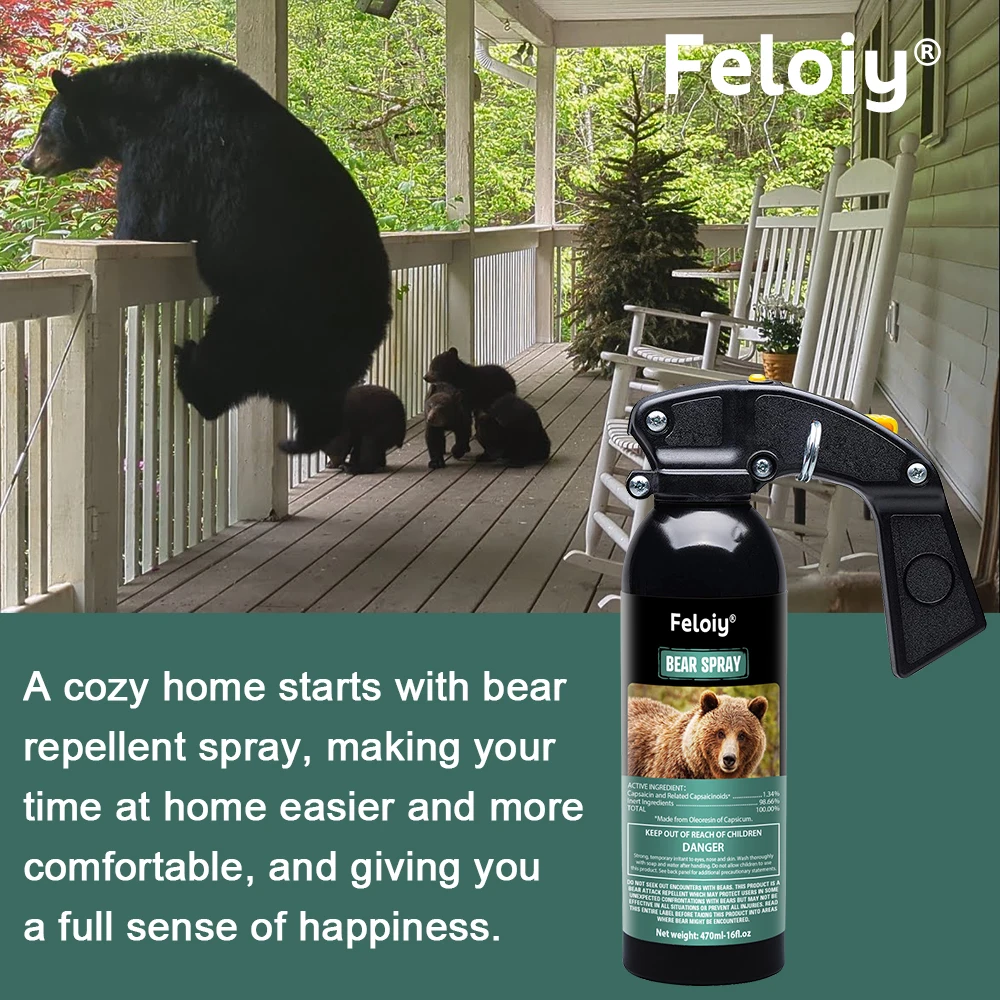Bear Spray - Long-range Fog Barrier 4