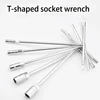 T-shaped Hand Tool Hex Socket Wrench Metric6-19mm T-handle Wrench Extended T-Socket Wrench 1