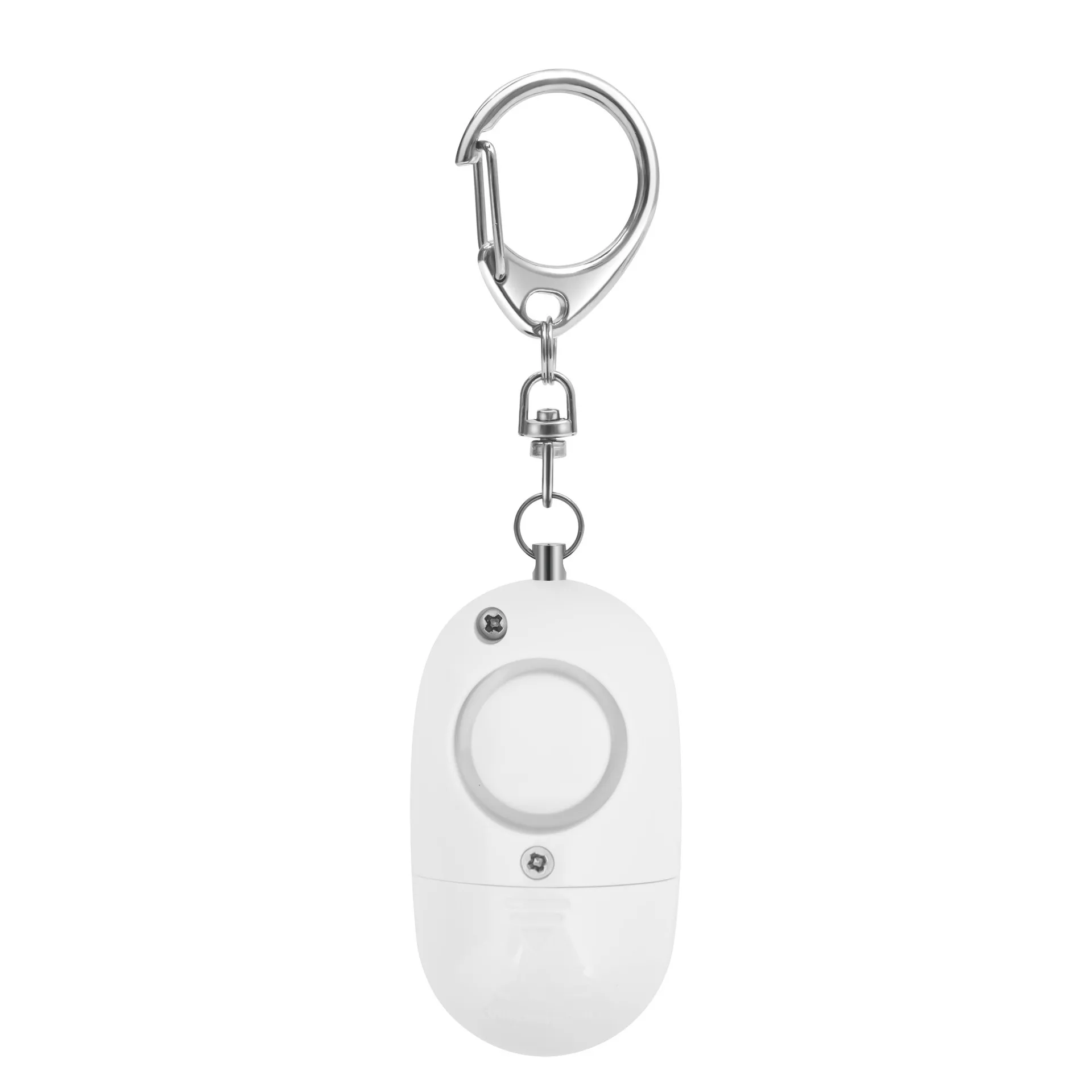 ZK30 LED 호신 경보, 125dB 늑대 방지, 어린이 여성 보안 보호, 개인 안전 비명 소리 큰 비상 경보 키체인