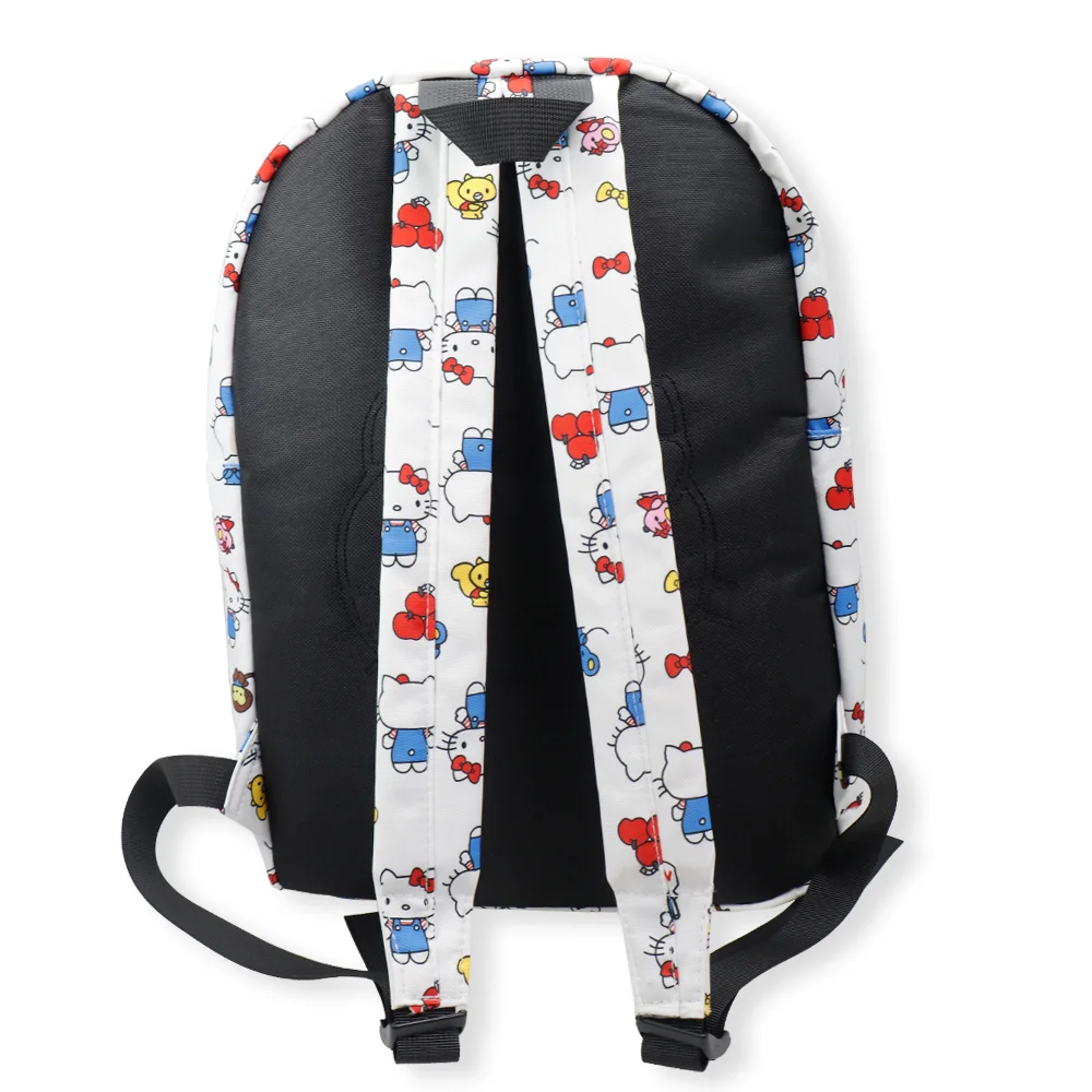 Mochila escolar Kawaii Sanrio HelloKitty para mujer, mochila de estilo universitario, ligera, de gran capacidad, 1 unidad