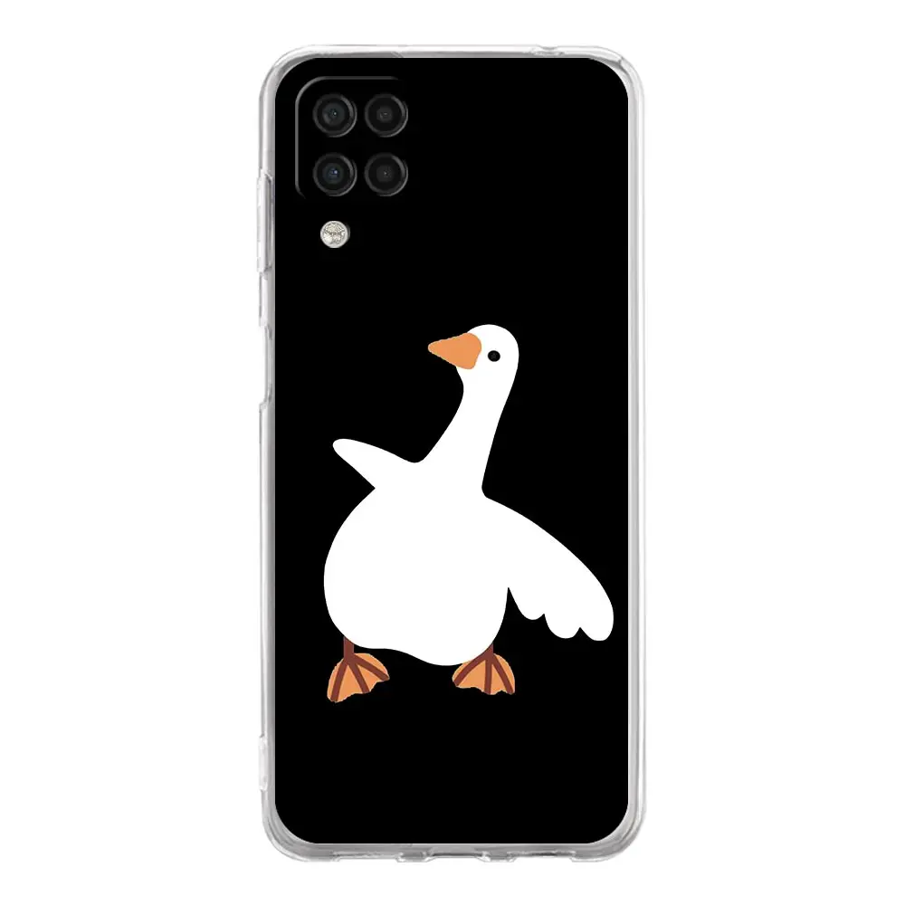 Cartoon Doubt Duck Phone Case Cover