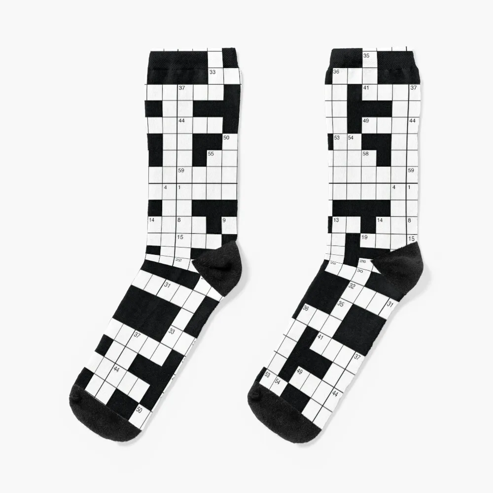 Crosswords are Awesome Socks anti-slip Toe sports golf essential Men Socks Luxury Brand Women's