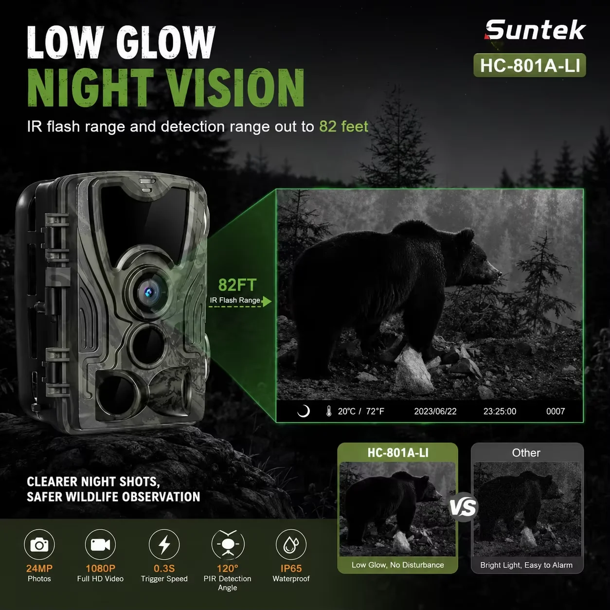  slider image of Trail Hunting Camera With