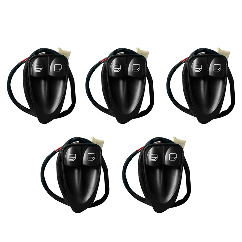 

5X 23082113517167 Left Car Power Door Window Switch For Mercedes-Benz R230 SL SL500 SL550
