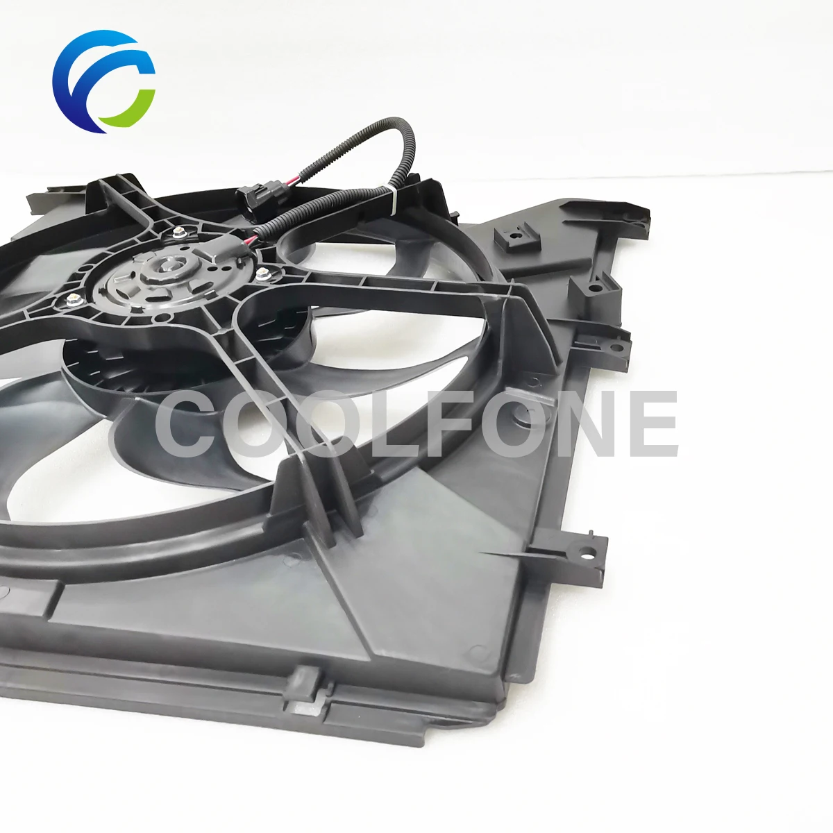 Electric Cooling Radiator Fan Assembly For SSANGYONG KYRON ACTYON 2.7 2.3 2.0 2132009051 2132009052 21020-09124 2326506401 electric fan car fan