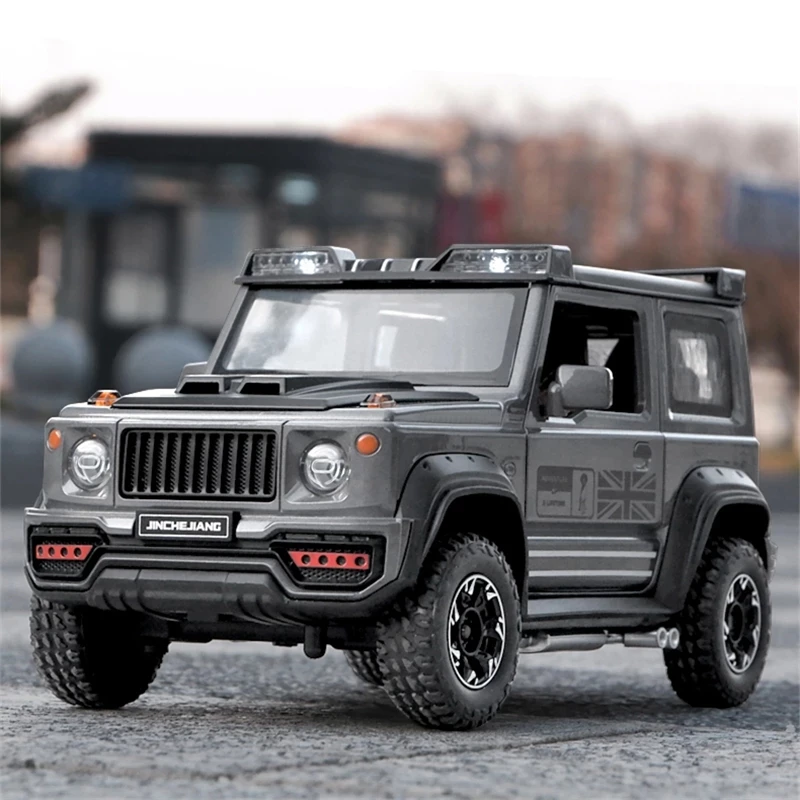 

Новый 1:18 Jimnys внедорожник сплав автомобиль Diecasts модель игрушечный автомобиль звук и светильник большой размер внедорожный металлический автомобиль симулятор подарки игрушки мальчик