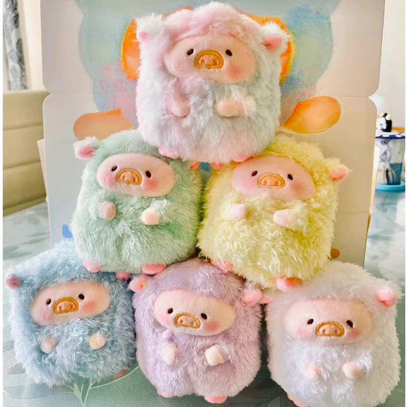 

Lulu Pig Rainbow Sheep Blind Box Kawaii Action Anime Mystery Figures Toys Hobbies Guess Bag Caixas Supresas Models Girls Gifts