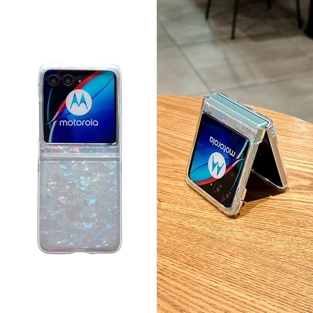 Translucent Shiny Shell Phone Case with Camera Protection