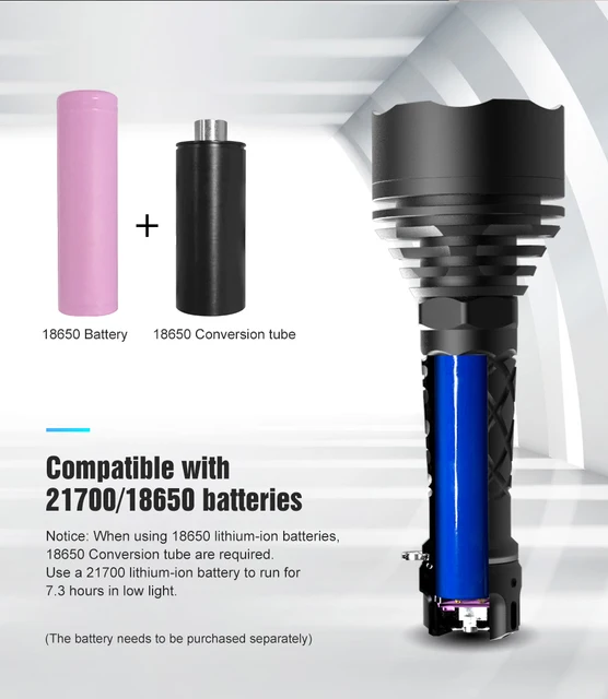 ggh  THOR 3 LEP懐中電灯 未使用品 ルミントップ ‌ LEP 懐中電灯 THOR 3 2500 メートル超長距離