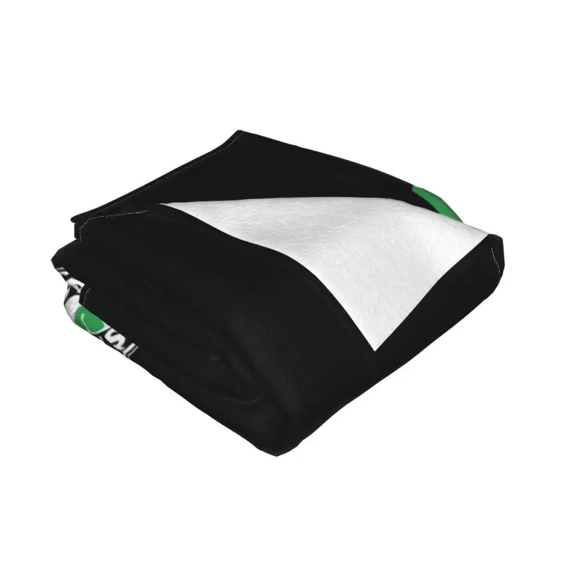 Skoda Rs Vrs Motorsport Graphicorrally Wrc Racing Blanket Thick Textile Anti-Pilling Bedding Travel Machine Washable