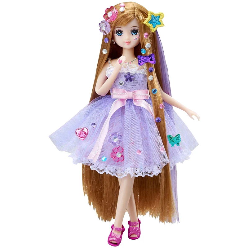 TAKARA TOMY Licca-chan Jewel Up Karen Princess Gorgeous Licca Friend Fashion Doll Toy for Cute Girl Gift 1 TAKARA TOMY Licca-chan Jewel Up Karen Princess Gorgeous Licca Friend Fashion Doll Toy for Cute Girl Gift 1