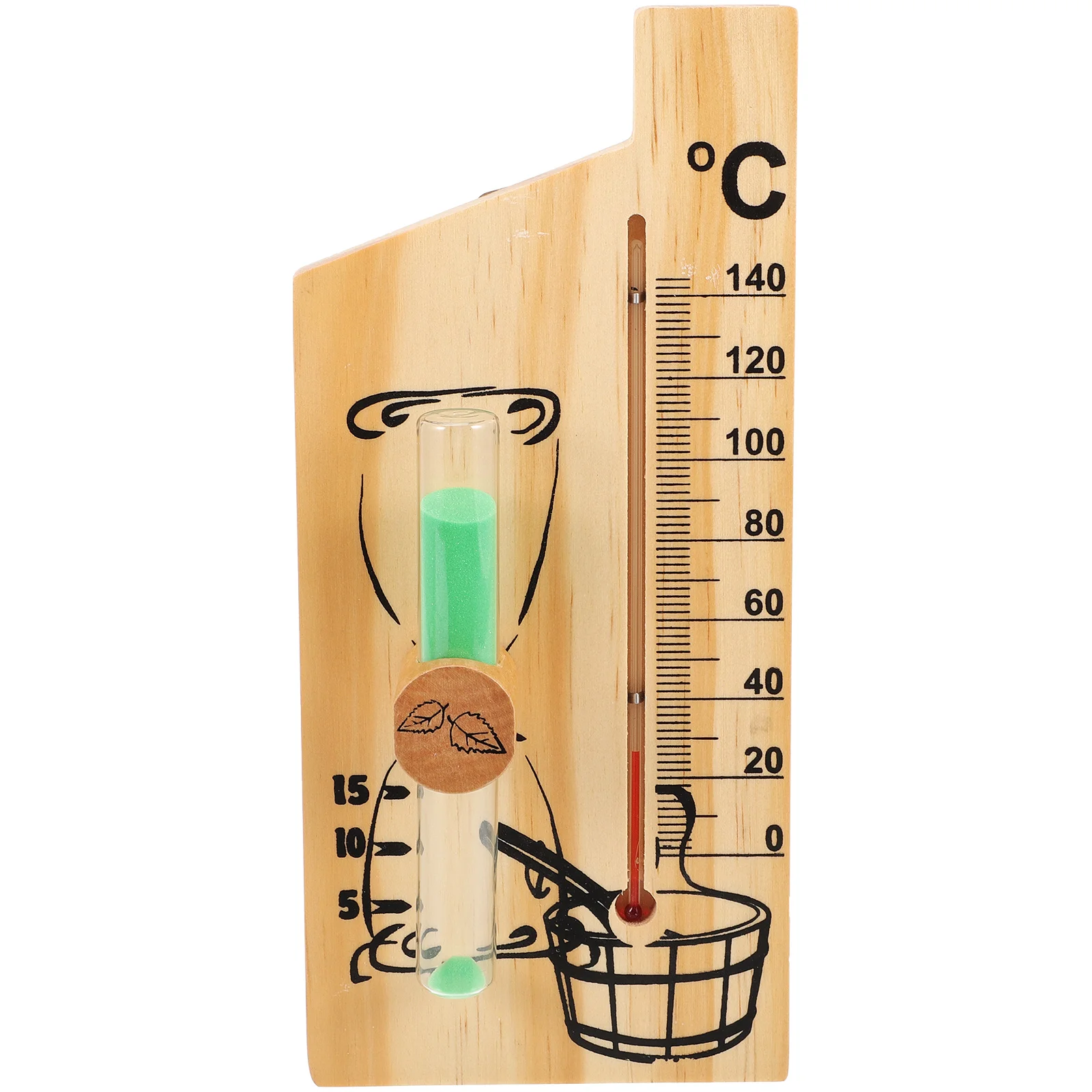 

Wooden Sauna Timer Reusable Hourglass Decorative Hourglass Timer Sauna Room Timer