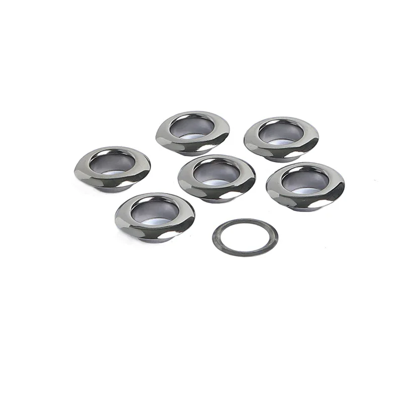 100sets Bright Cambered Mushroom Shaped Brass Eyelets with Grommet for Scrapbooking Cap Leathercraft Bag Clothe Accessories