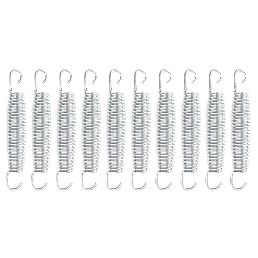 

10Pcs Trampoline Springs Spring Springs Stainless Steel Trampoline Replacement Accessories Galvanised Heavy-Duty