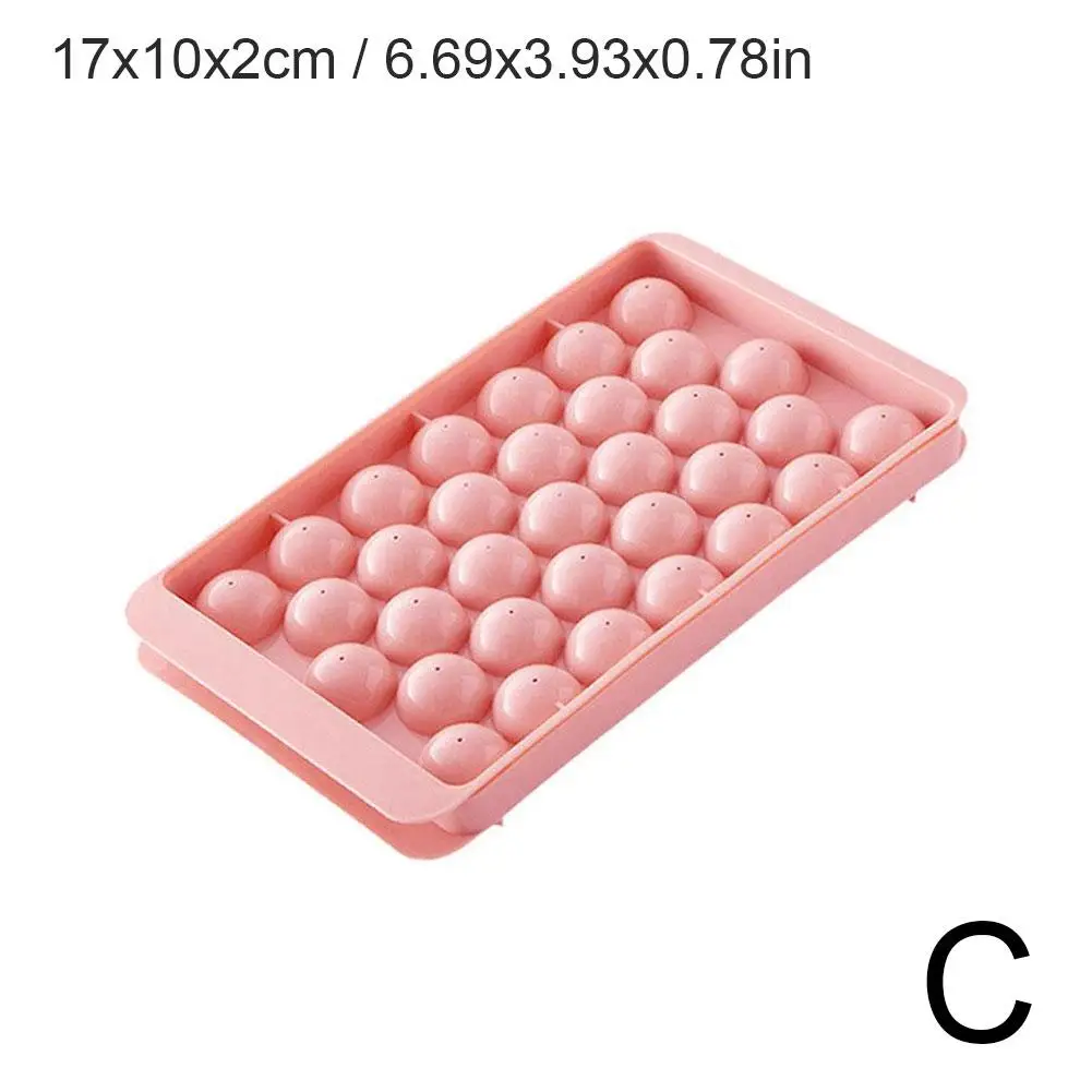 Round Silicone Ice Sphere Mold for Whiskey - Creative Kitchen Tool, 2 Colors