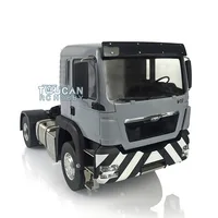 1/14 LESU Man Tgs 4X2 Metal Chassis RC Tractor Truck Painted Cab Radio Light for Remote Control Toy Tamiyay Trailer THZH0951 2