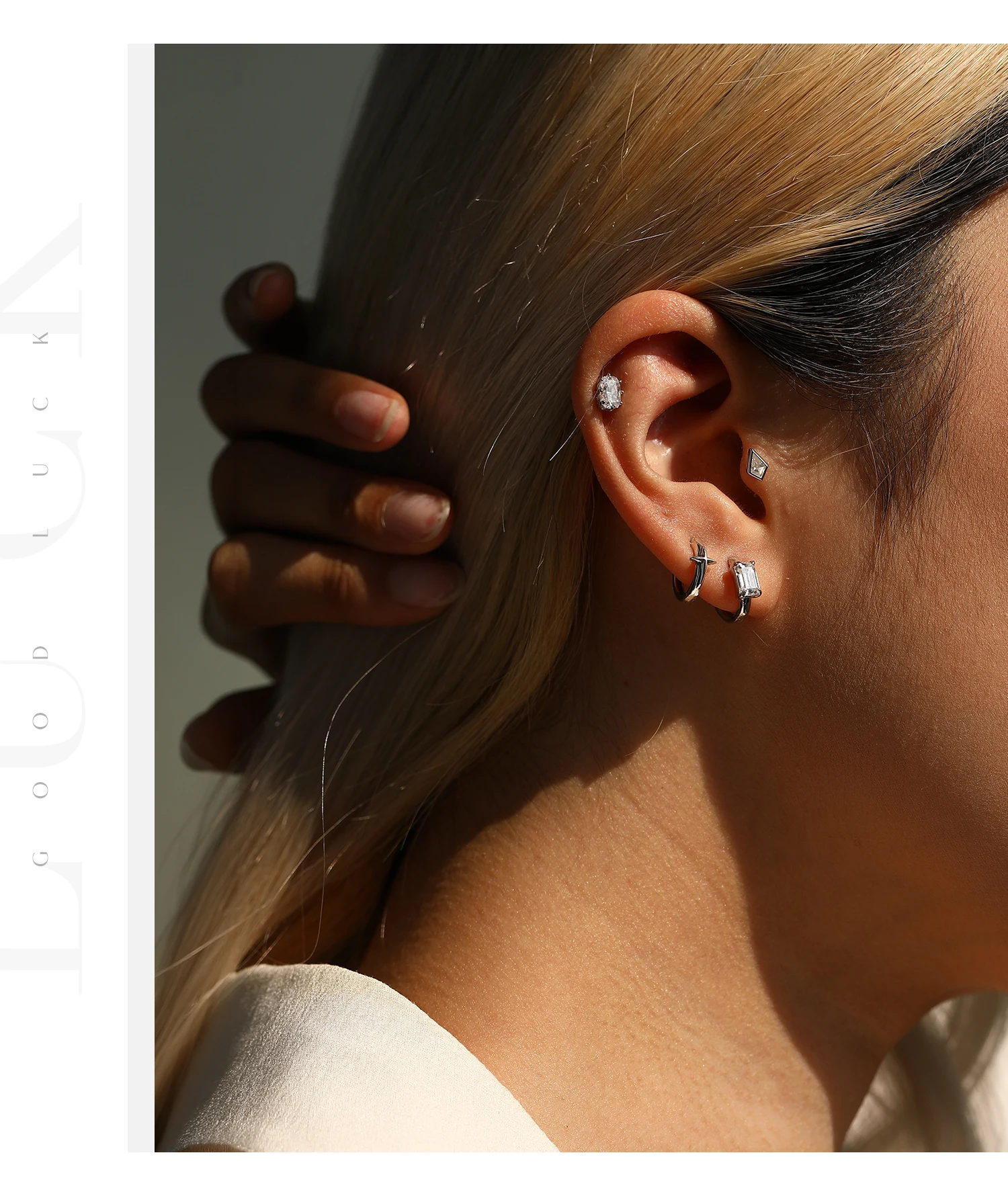 MODIAN Rhombus Moissanit Helix-Ohrringe aus 925er Sterlingsilber, modische Herz-Schraub-Ohrstecker für Damen und Herren, edler Schmuck – Detail 14