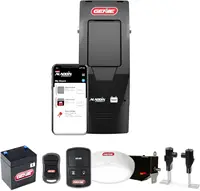 B6172H Wall Mount Smart Garage Door Opener, DC Motor Lifts up to 14ft high 850lbs, Black 2