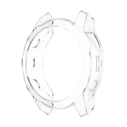 Premium Protective TPU Case for Smart Watches - Enhanced Sleeve with Plating Finish (Clear)
