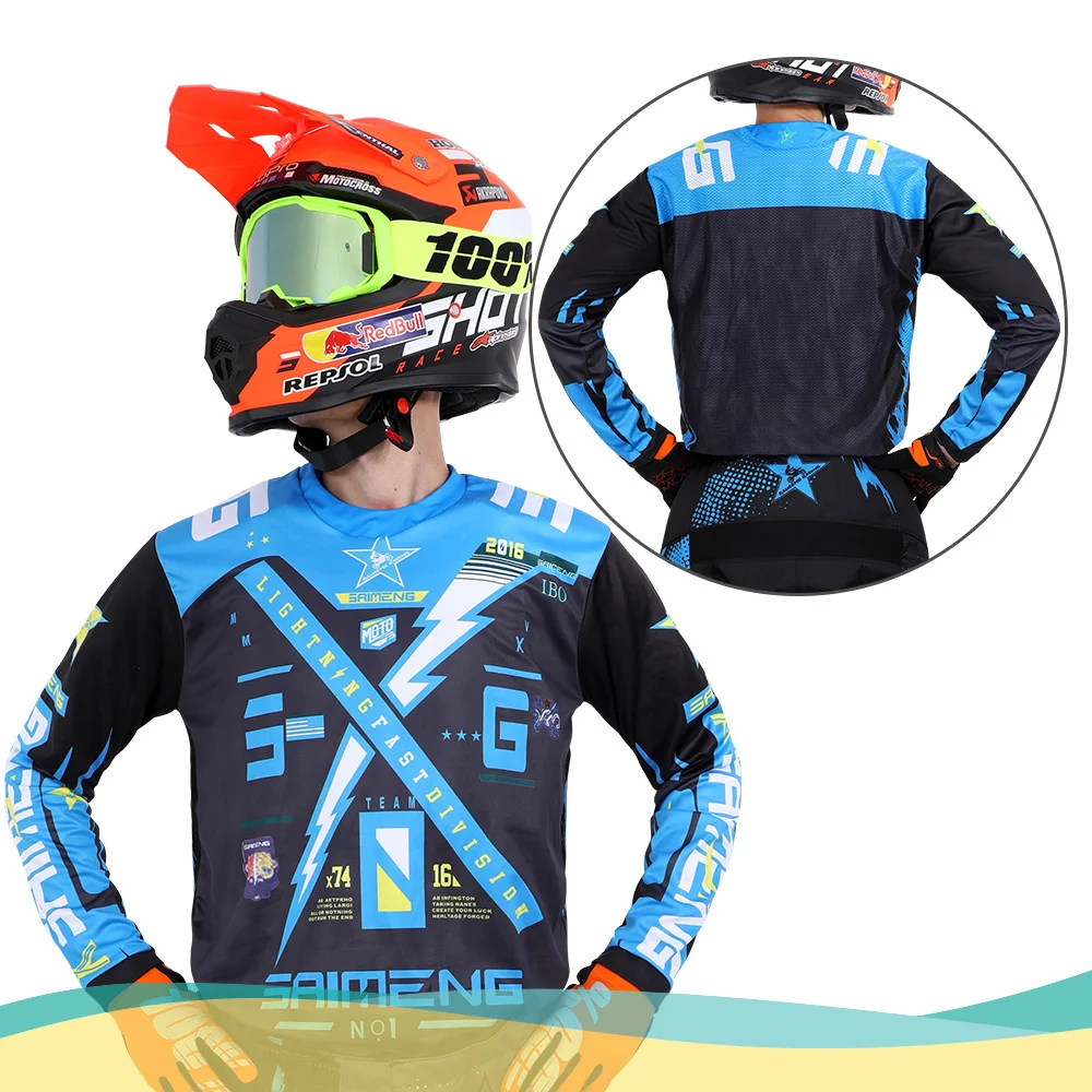 

motocross Jersey racing child children's clothing student big boy kid Motorcycle boy girl Off-road Motorbike MX