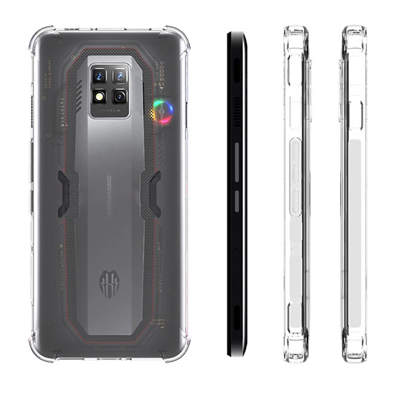 Clear Air Cushion Shockproof Silicone TPU Back Cover