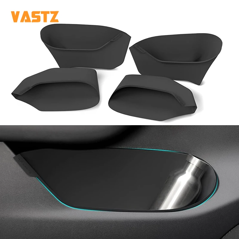 Vastz Per Tesla Model Y Door Side Water Proof Storage Box Maniglia Pocket Accessori Per Braccioli Per Auto Tpe Porta Anteriore Per Auto Porta Posterio