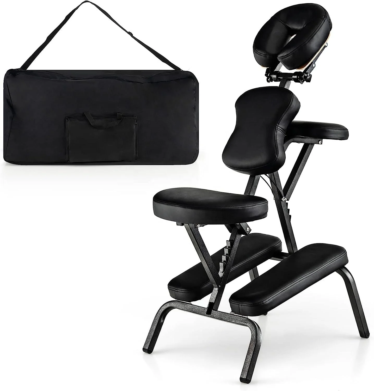 

Professional Portable Beauty Salon Chair Folded Tattoo Chair Acupuncture Beauty Health Massage Chair Salon Furniture 11kg 10pcs