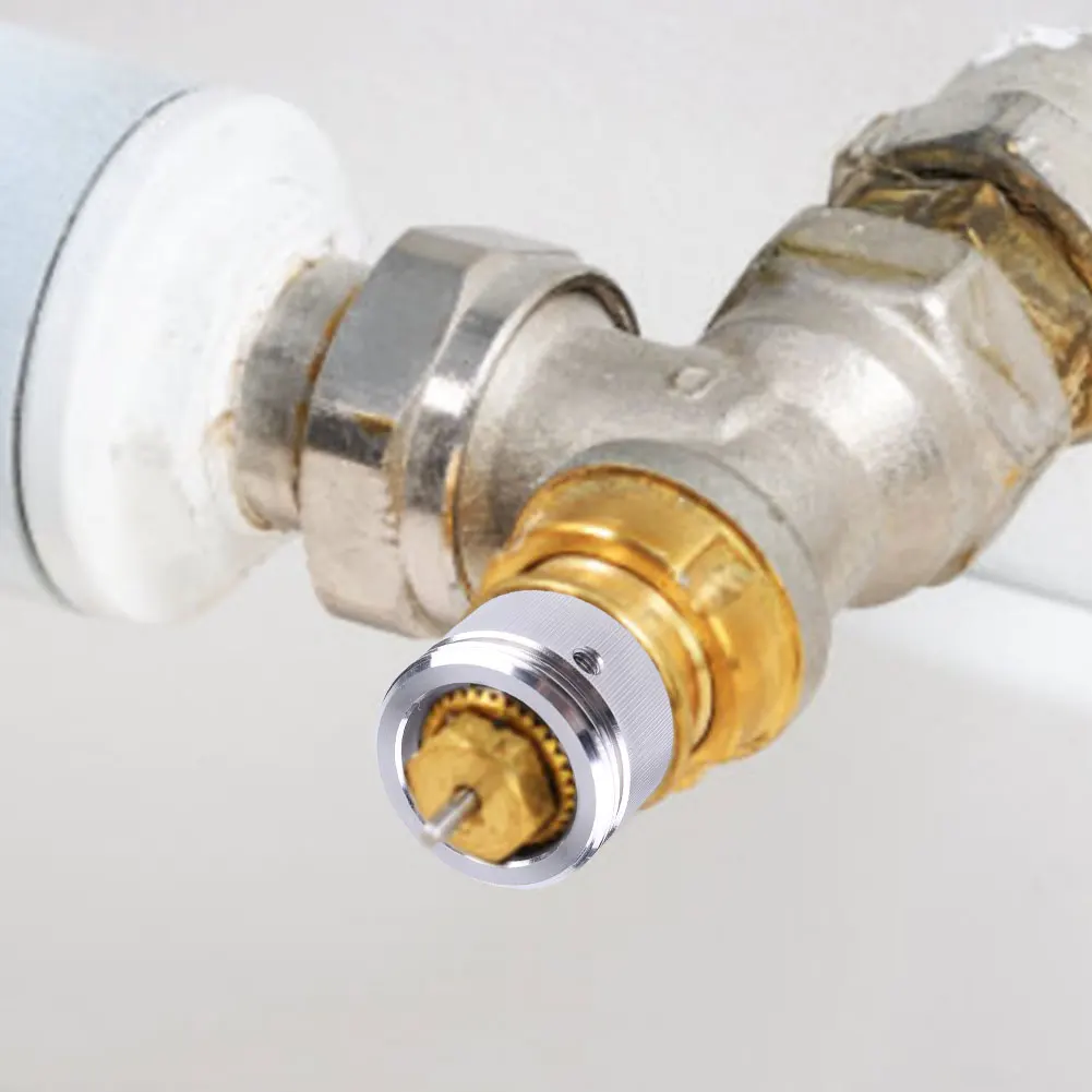 Radiator Valve Thermostat Head With Strips M30 X 1.5 Radiator Thermostat Adapter Radiator Accessories for Ra Rav Ravl Valve