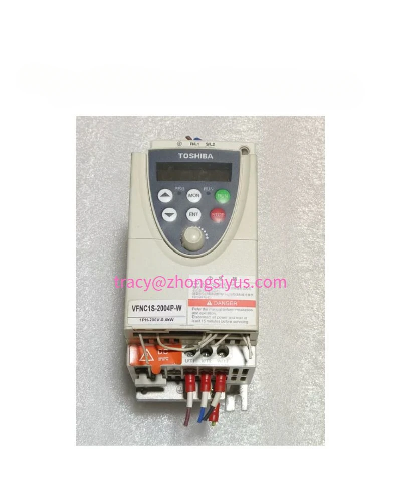 

VFNC1S-2004P-W 0.4KW inverter 220V used test OK