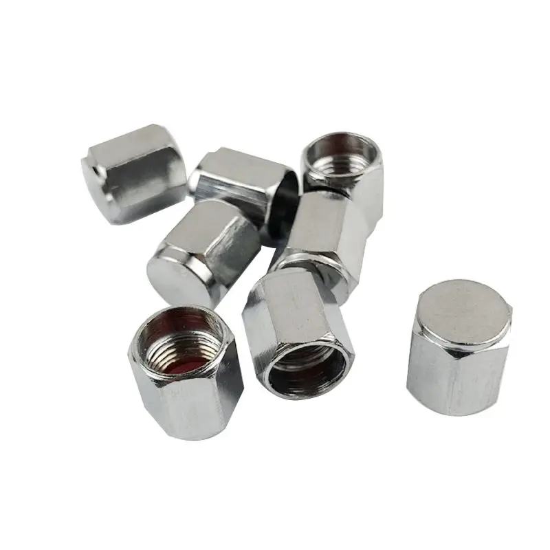 U1JF 8Pcs Aluminum Alloy Car Wheel Tire for Valve Caps Tyre for Rim Stem Covers Car Truck Automotive Styling Air Caps