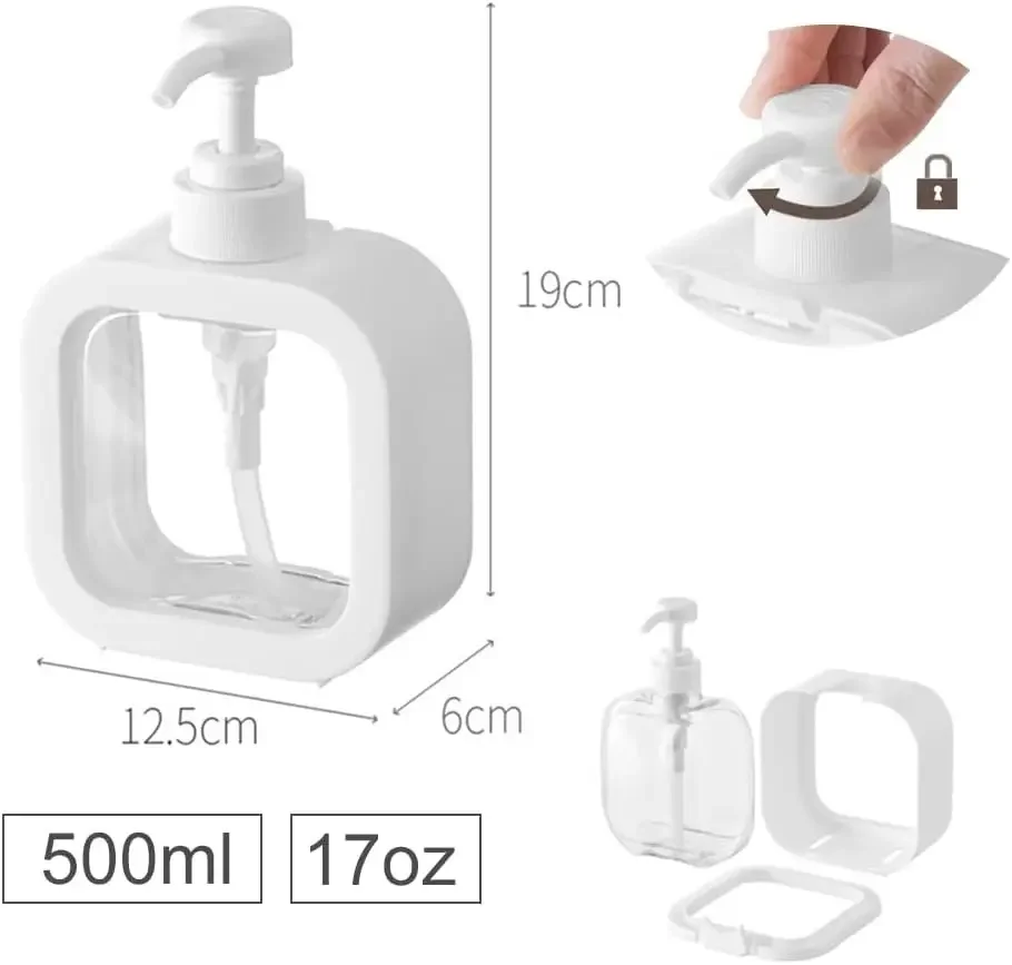 1 piece white 500ml