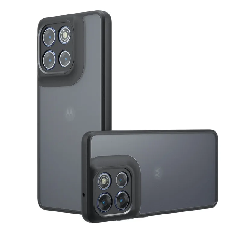 Enhanced TPU Matte Transparent Phone Cover with Anti-drop Airbags