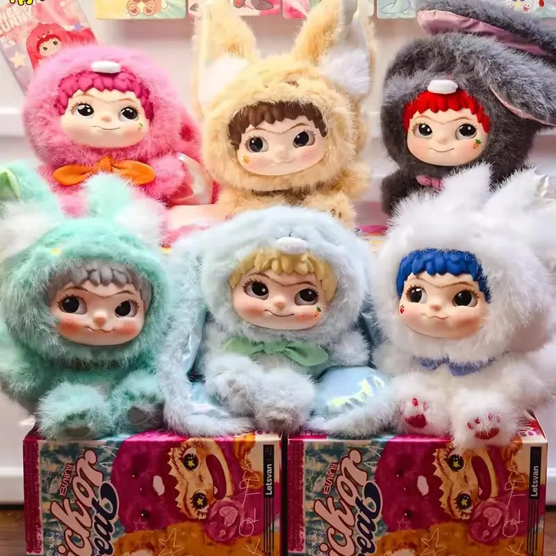 Wakuk V2FoxandBunny Trick or Treat series, plush vinyl blind box