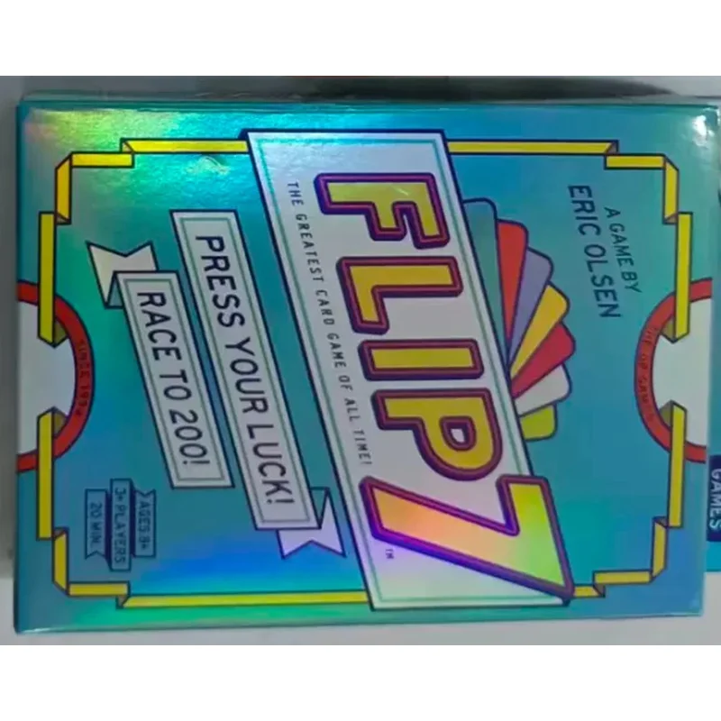 Flip 7: The Ultimate Party Racing Card Game for Fun Gatherings and Family Interaction