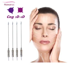 

2022 High quality Pdo Cog Threads for Eye Eyebrow Neck Nose Cheek Face Lift Korea Cog 4D 6D Pdo Thread Hilos Tensore Nose