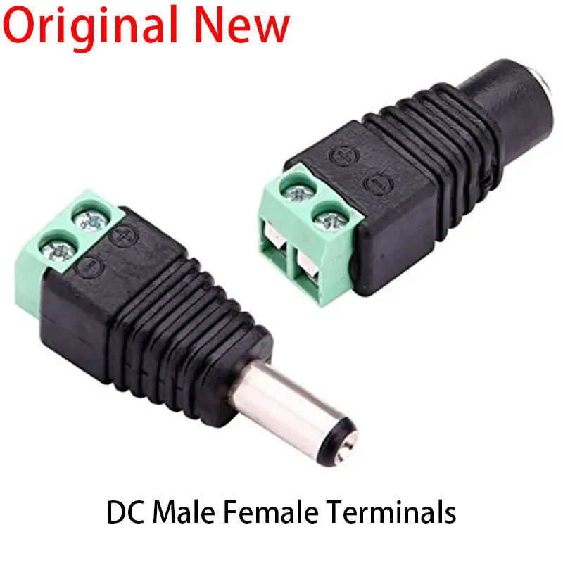 China Macho Y Hembra Conector De Alimentación De CC Para Cámara CCTV