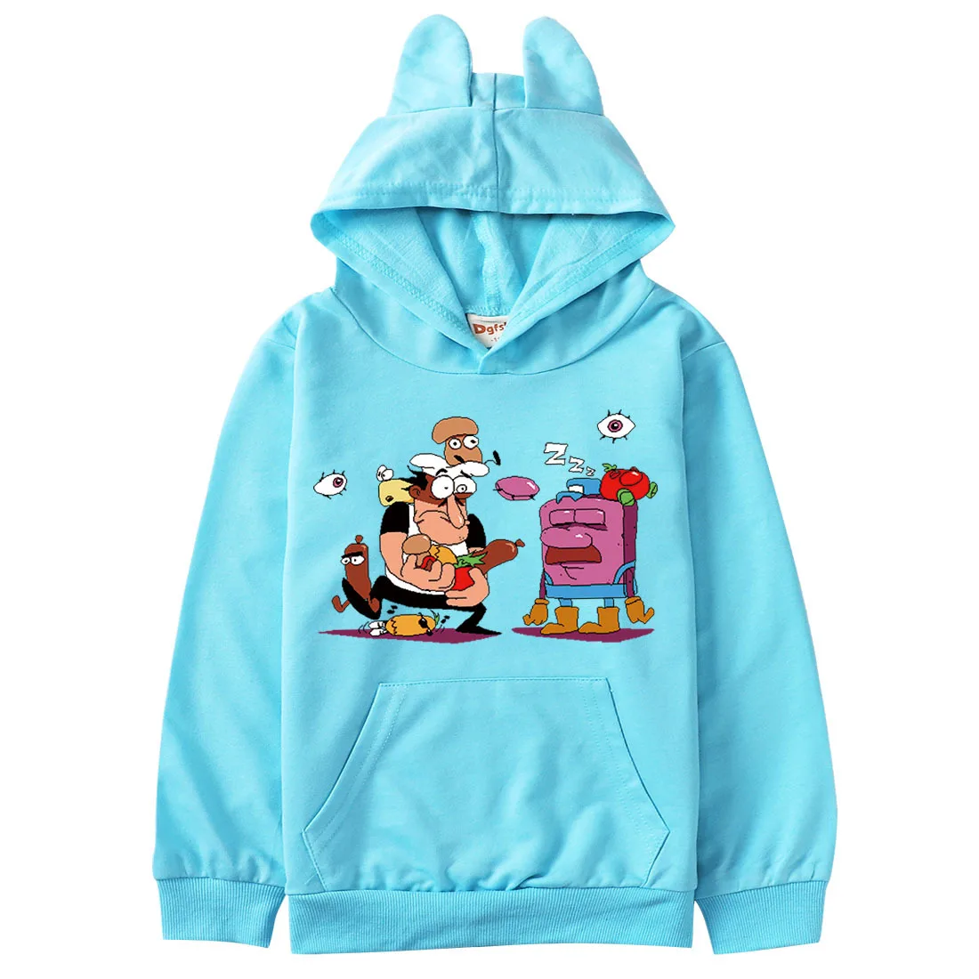 

Children Game Pizza Tower Hoodie Kids Peppino Trans Merch Funny Sweatshirt Teenager Boys Long Sleeve Coats Toddler Girls Outfits