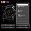SKMEI 1384 Soft Clock For Male reloj hombre with Shockproof 2 Time  Sport Watch Stopwatch Count Down Mens Digital Watches 6
