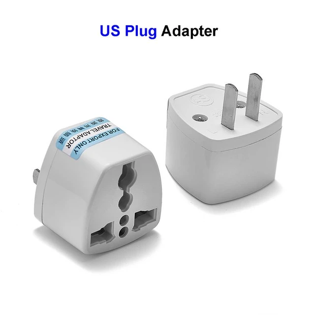 Adaptador de corriente universal para viaje enchufe US / UK / EU / AU -  Tecnopura