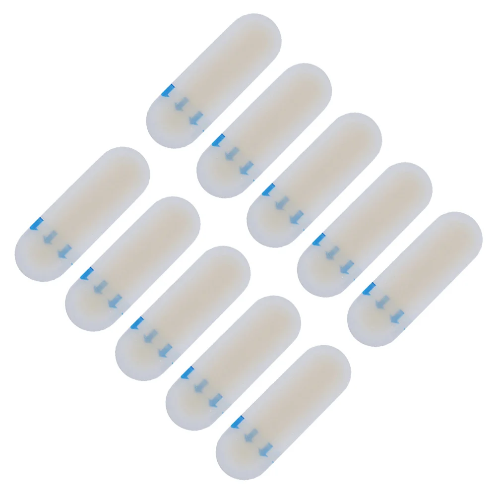 

10 Pcs Back Heel Inserts Cushion for Women High Heels Pads Patch Bandages Liquid