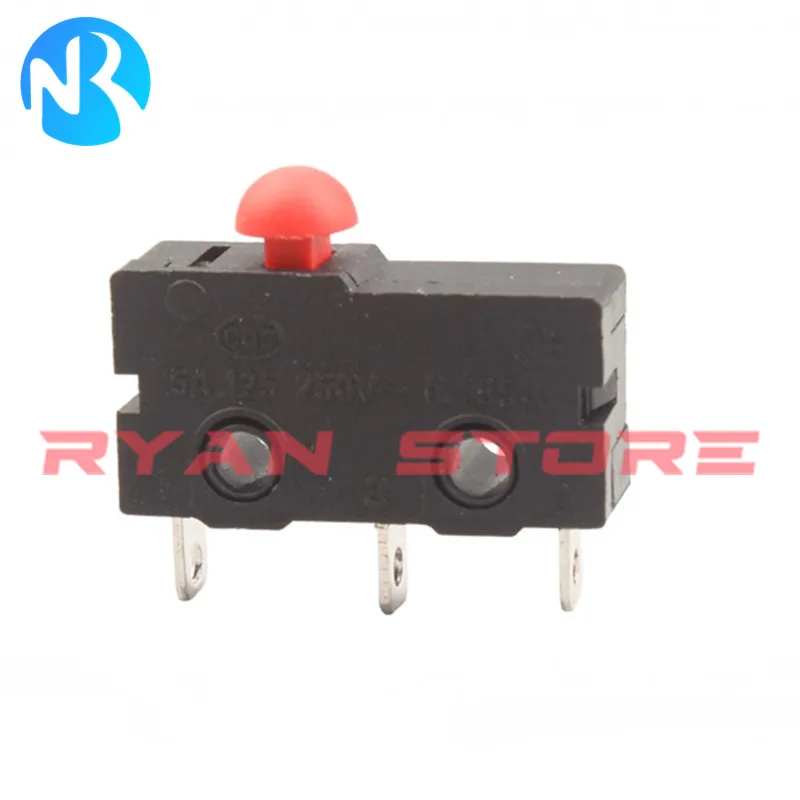 5-Pack New Micro Roller Lever Arm Limit Switches - Normally Open/Close, 5A 125V/250V