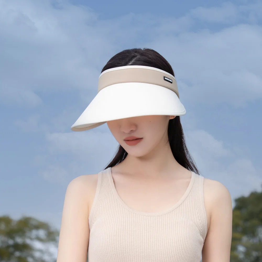 Sun Visor Hats for Women, Large Brim, UV Protection, Beach Cap, Summer