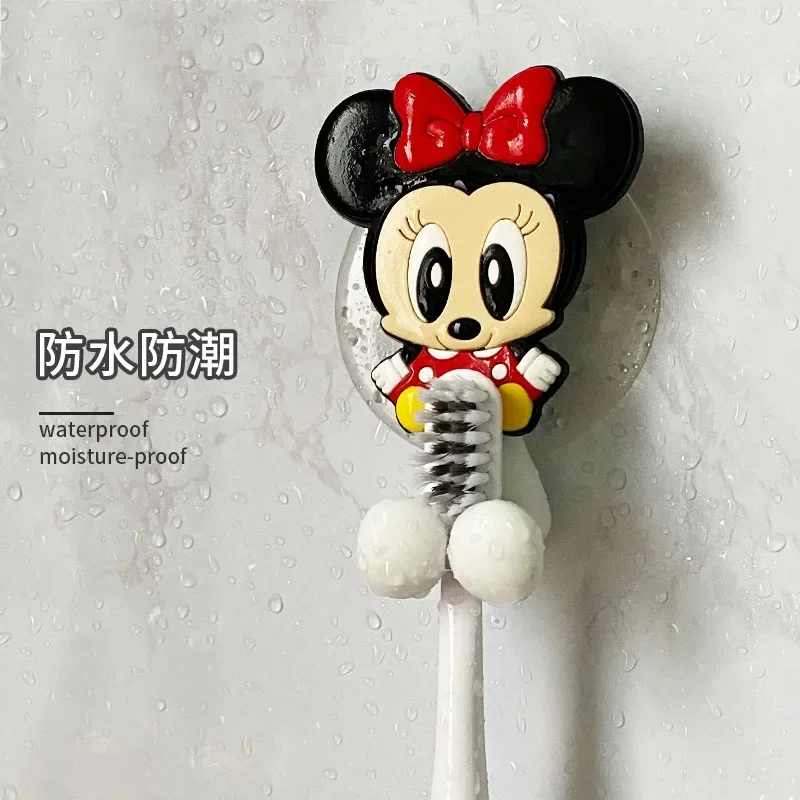 thumbnail image 5 of Soporte para cepillo de dientes para niños de Disney Stitch, estante de pared con dibujos animados de Mickey Mouse y Minnie Mouse, juguetes de regalo para cocina y baño, 5 of 5