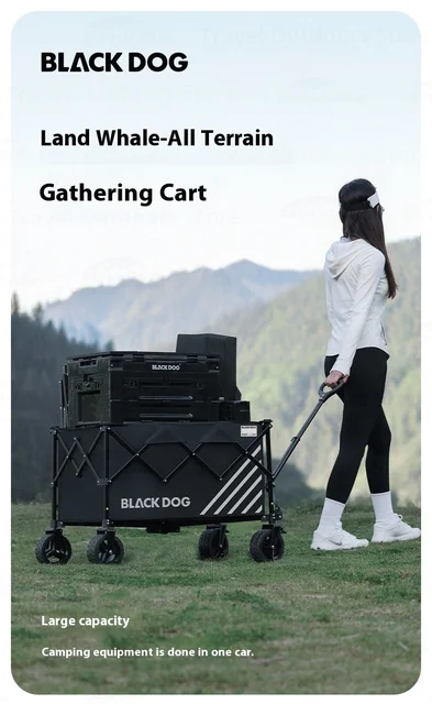 Naturehike BLACKDOG Land Whale - All Terrain Gathering