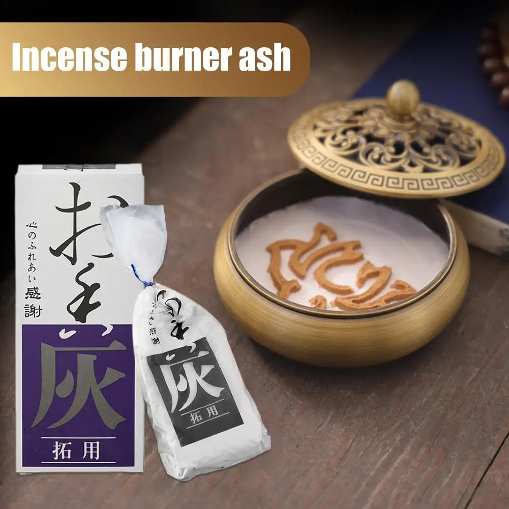 60gNaturalIncensePowderBuriedCharcoalIncenseAshPlateIncense