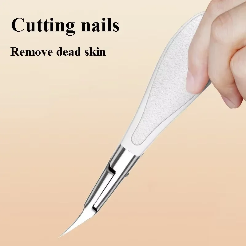 Forbici per unghie Strumenti per manicure per la casa Nuovi tagliaunghie antispruzzo Tagliaunghie speciali grandi e spessi Strumenti per pedicure - immagine 5