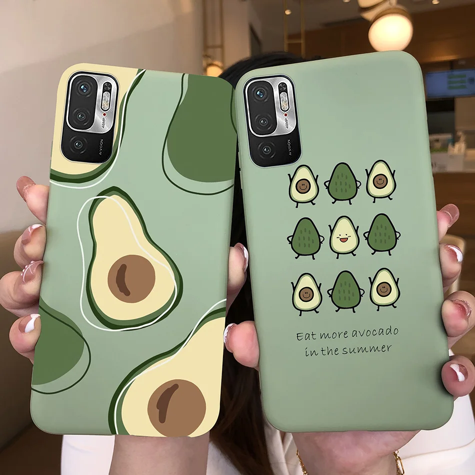 Charming Heart Soft Silicone Phone Case for Girls - Compatible with Xiaomi Redmi Note 10/10T 5G