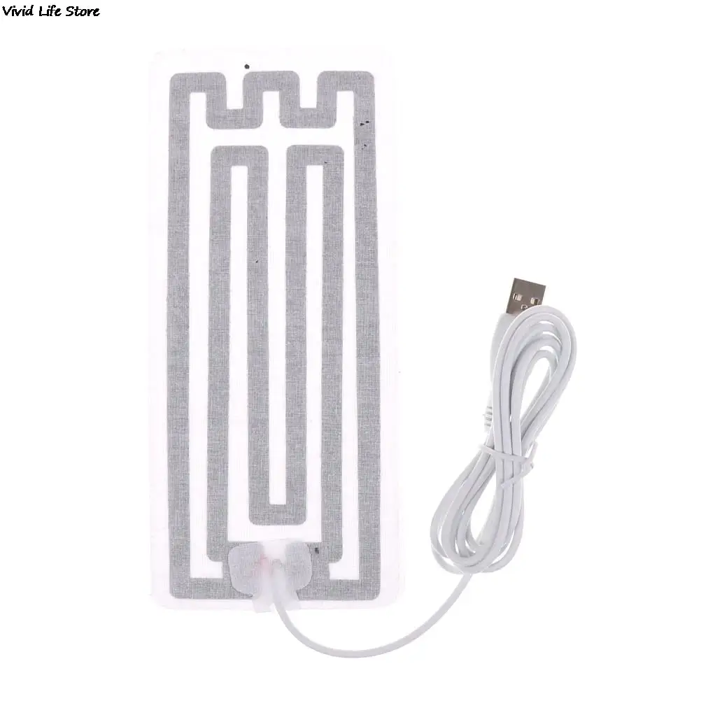 

New USB Heating Element Film Heater 8*18CM For Warm Feet Hand Warmer Electric Belts