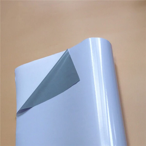 60 * 50m 와이드 포맷 uv 에코 솔벤트 프린터 용 최고 품질 회색 접착제 비닐 스티커 롤