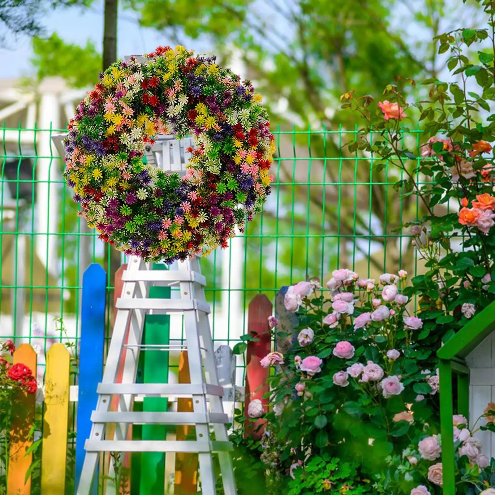

Весенние венки для передней двери, летний венок для наружной двери, свадьбы